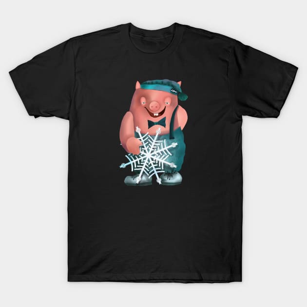 Piggy T-Shirt by ArtKsenia
